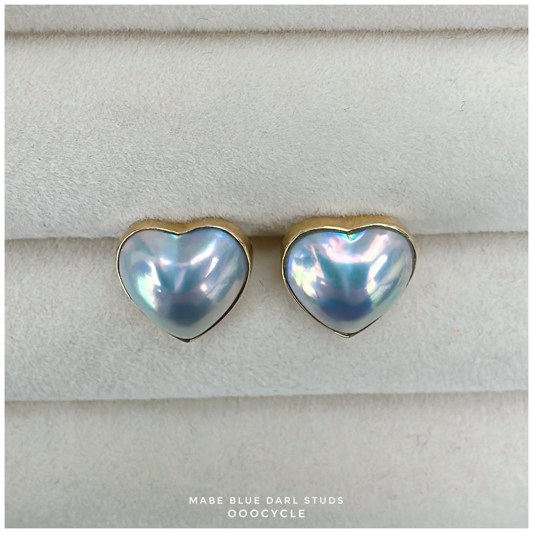 Mabe Blue Darl Studs