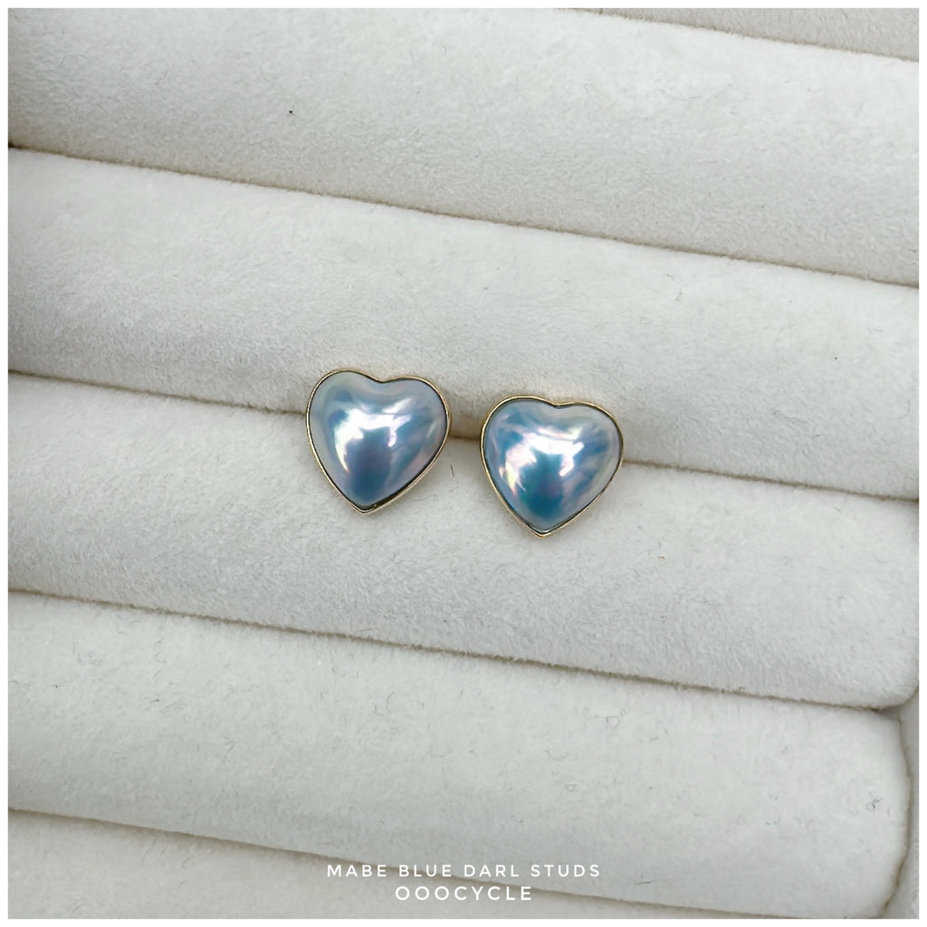 Mabe Blue Darl Studs