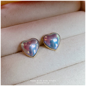 Mabe Blue Darl Studs