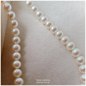 7mm Akoya Strand (Round) 日 本 海 水 珍 珠 珠 鏈 (圓)