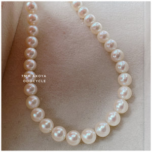 7mm Akoya Strand (Round) 日 本 海 水 珍 珠 珠 鏈 (圓)