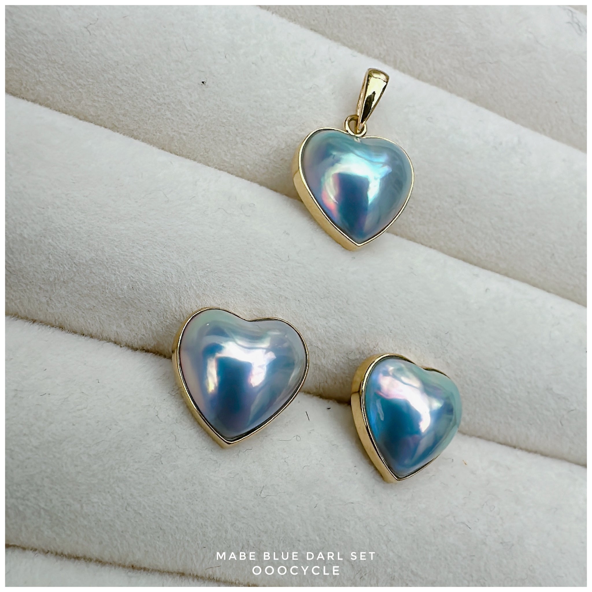 Mabe Blue Darl Pendant