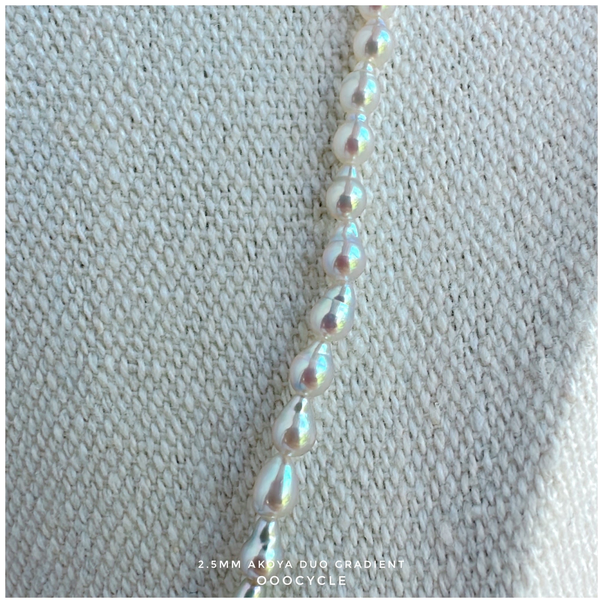 2.5mm Akoya Duo Gradient Strand