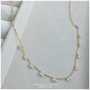 1.5mm Pearl Necklace