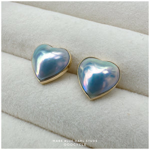 Mabe Blue Darl Studs