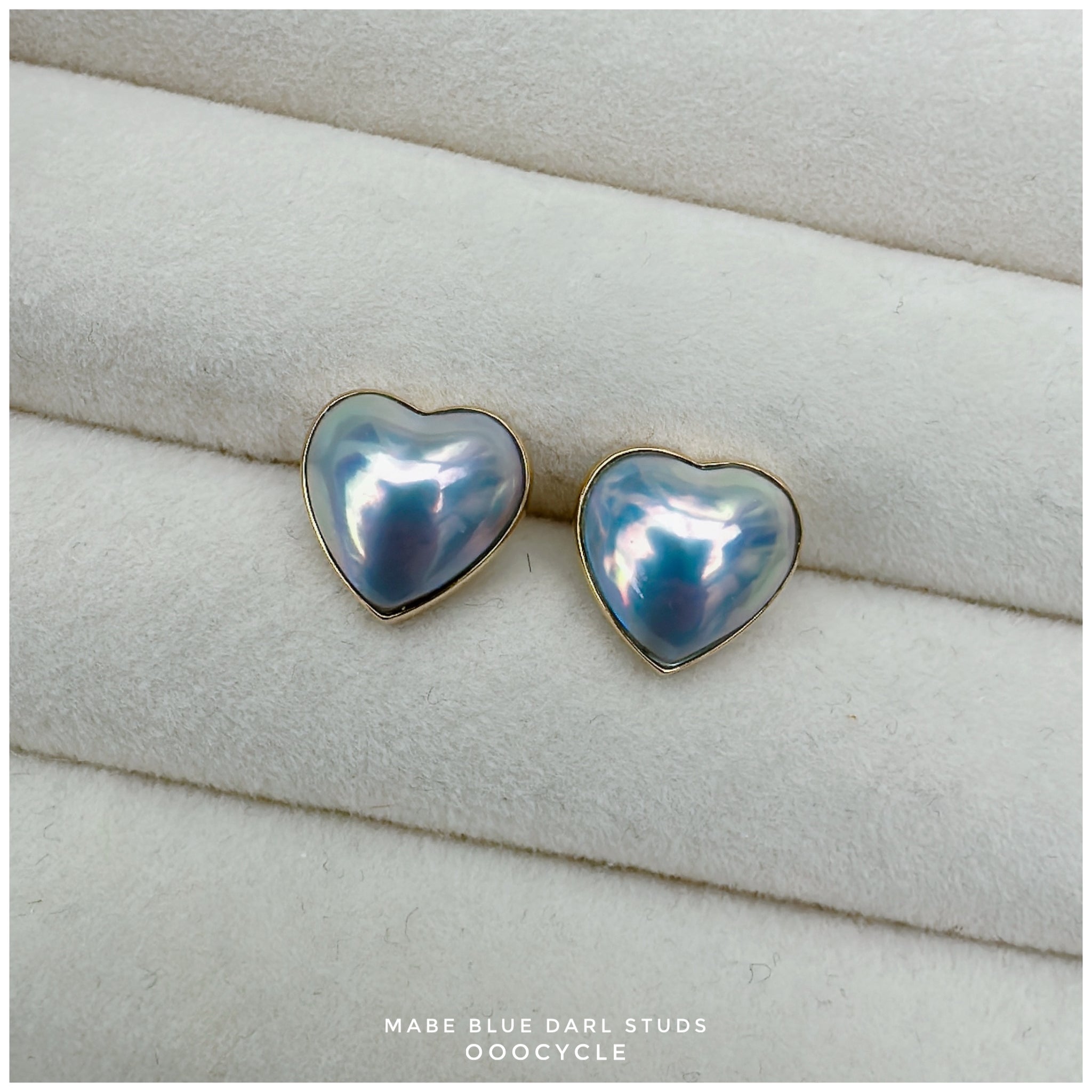 Mabe Blue Darl Studs