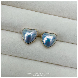 Mabe Blue Darl Studs