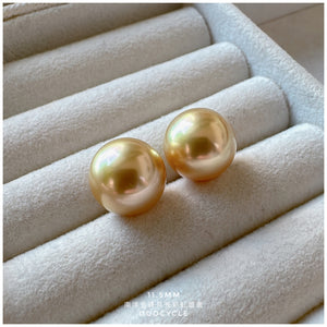 南洋金珠 - 月光彩虹證書 Certified South Sea Gold Pearl 11.5mm